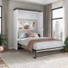 Bestar Orion Queen Murphy Bed, Sleeping Arrangement for Multipurpose Room